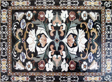 CR235 Various flowers artistic mosaic marble