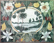 CR28 Artistic natural scene mosaic marble