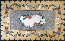 CR86 Artistic floral design mosaic