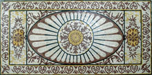 CR310 Elegant and artistic floral design mosaic