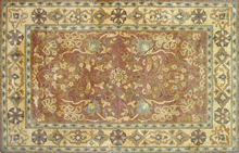 CR392 Multi design floral mosaic carpet