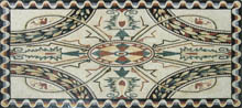 CR502 Artistic marble mosaic carpet