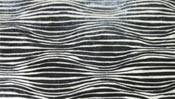 CR543 Black & white fibers mosaic carpet