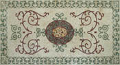 CR547 Elegant floral design mosaic