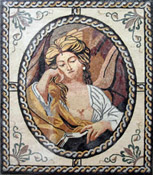 FG20 Dreamer Woman Mosaic Art Mosaic
