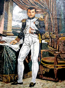 FG219 Napoleon Bonaparte Mosaic Art Mosaic