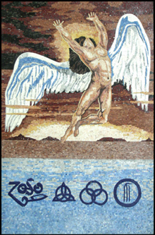 FG321 Led Zeppelin Mosaic Art Mosaic