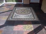 Traditional Mosaic Rug for Your Patio